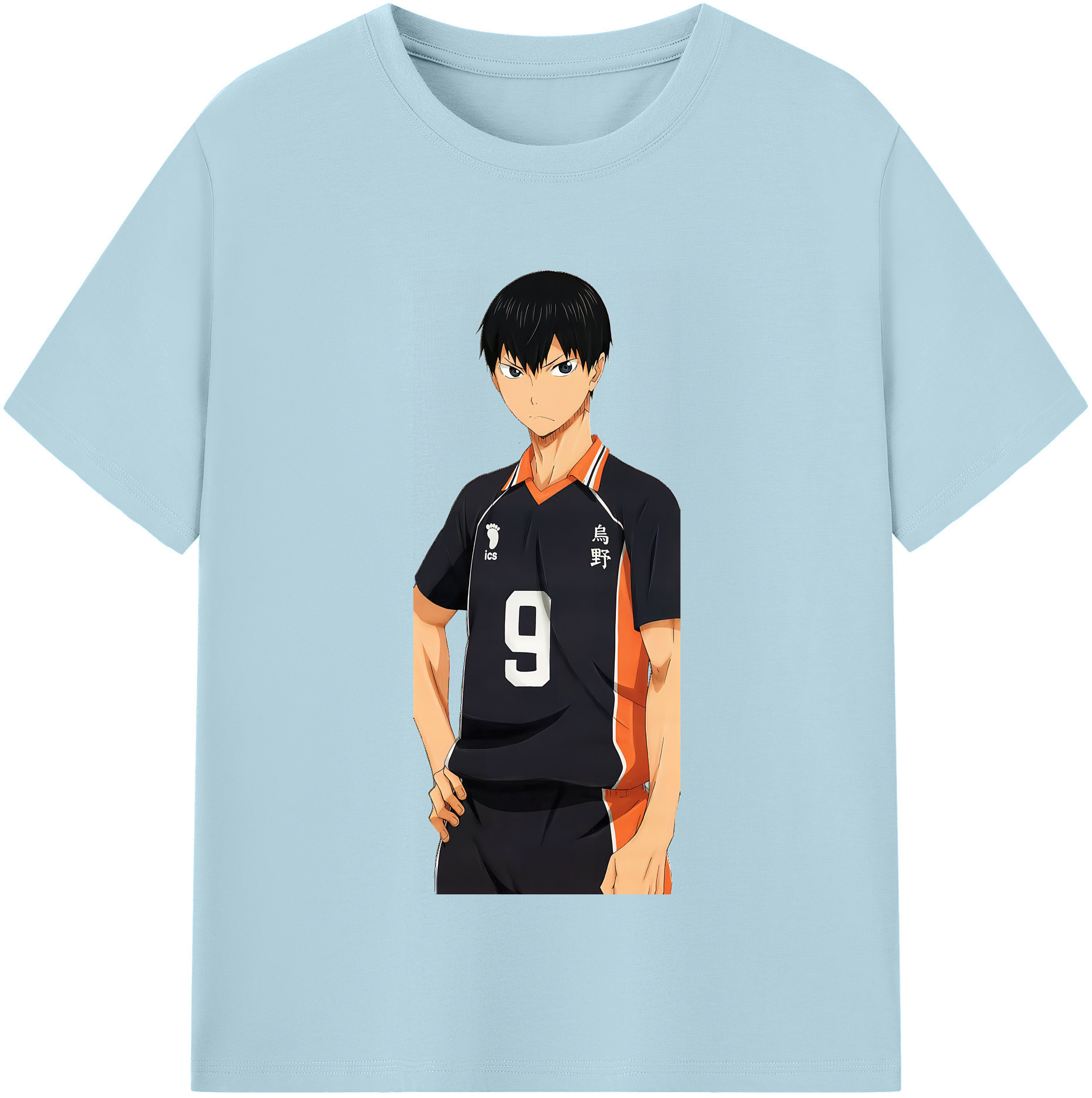 （画像用） ハイキュー!! Haikyu!! 綿100％半袖Tシャツ（フロントプリント）